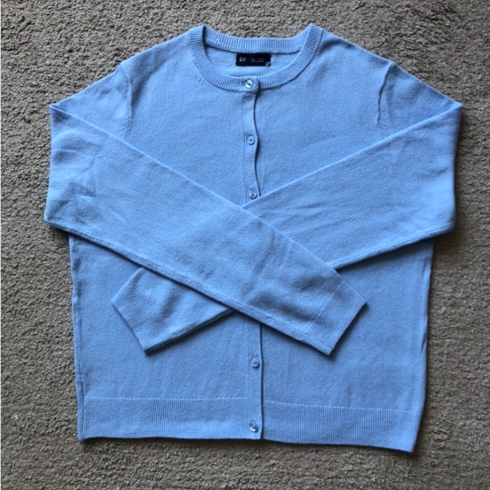 Gap - Crewneck Cardigan Sweater.
